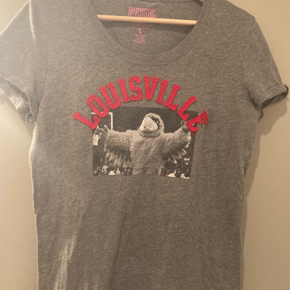 VS Pink Collegiate Collection Louisville Cardinals Tee